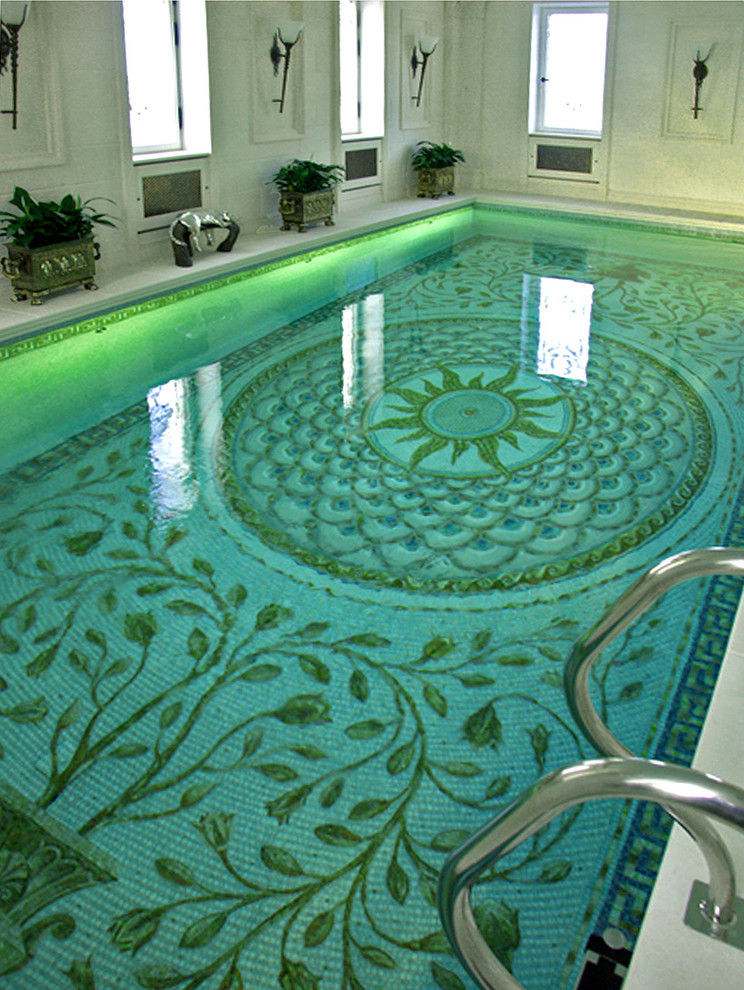 Мозаика Бассейн в римском стиле