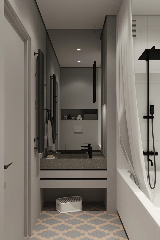 Проект квартиры для молодой семьи в Екатеринбурге.