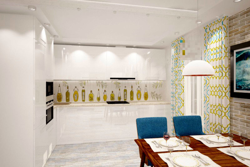 Гостинная для молодой семьи СНТ Ломоносовское