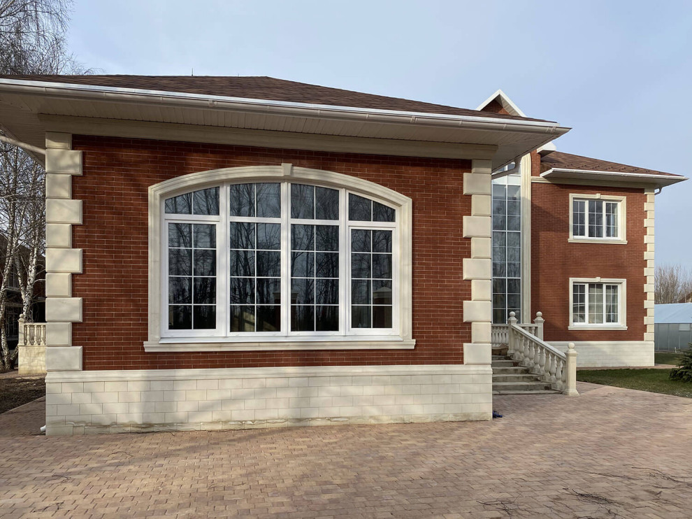 Остекление загородного коттеджа