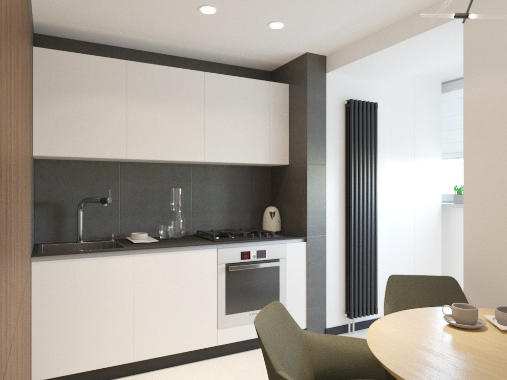 Визуализация интерьера. Однокомнатная квартира для холостяка