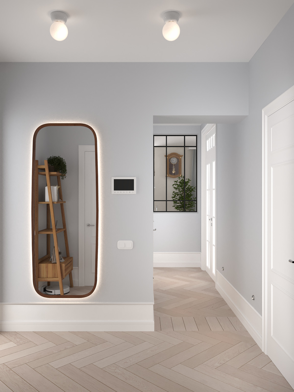 Светлая квартира в "сталинке"