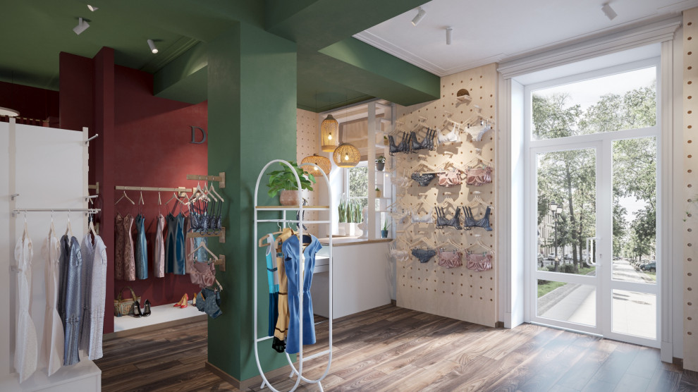 проект магазина белья и домашней одежды