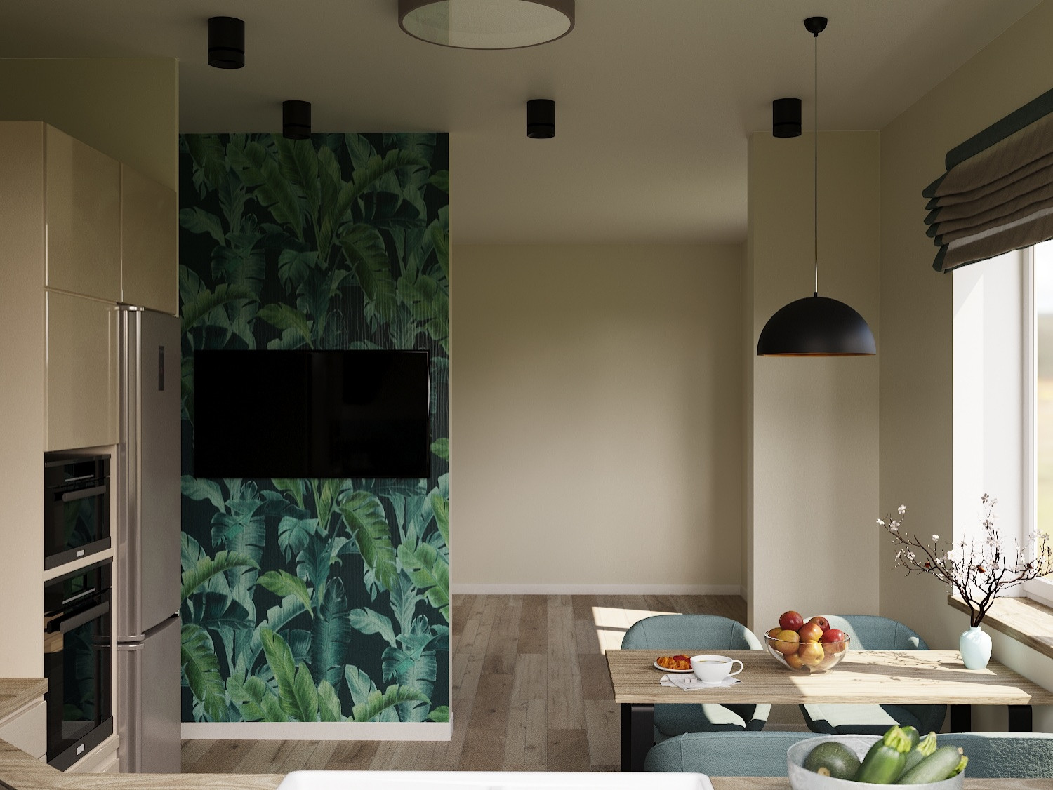 Обложка проекта: Частный дом. Кухня