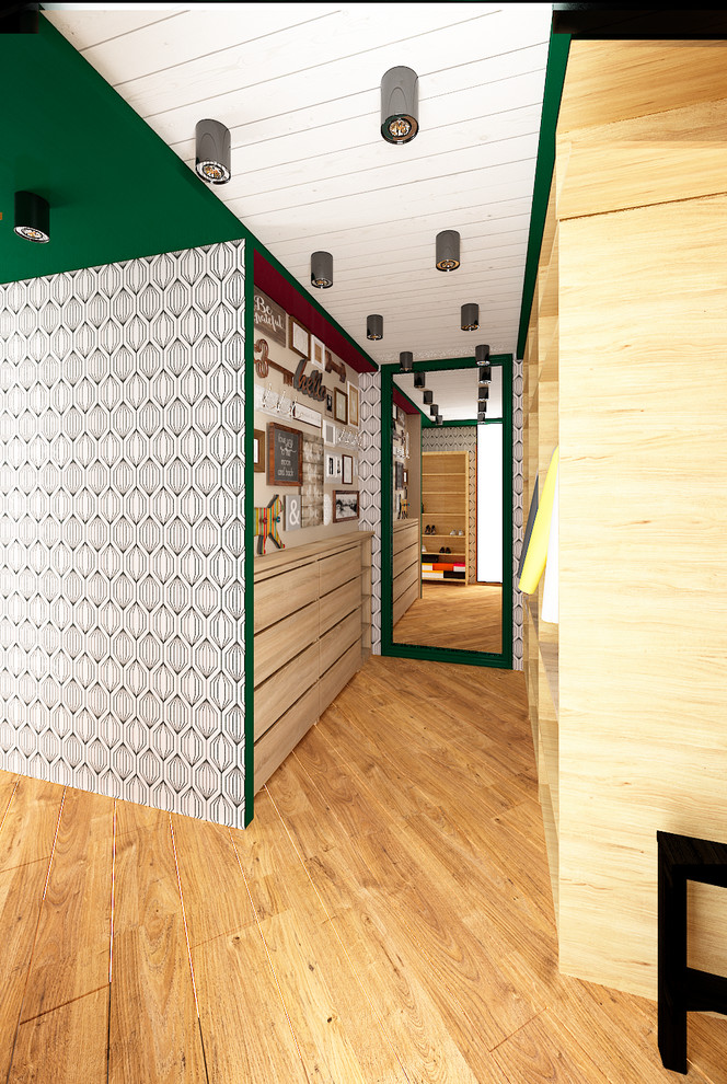 Яркая гардеробная