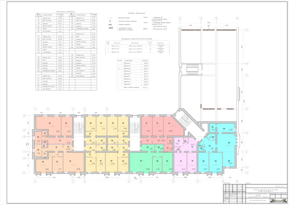 Перепланировка жилого дома под отель г.Норильск