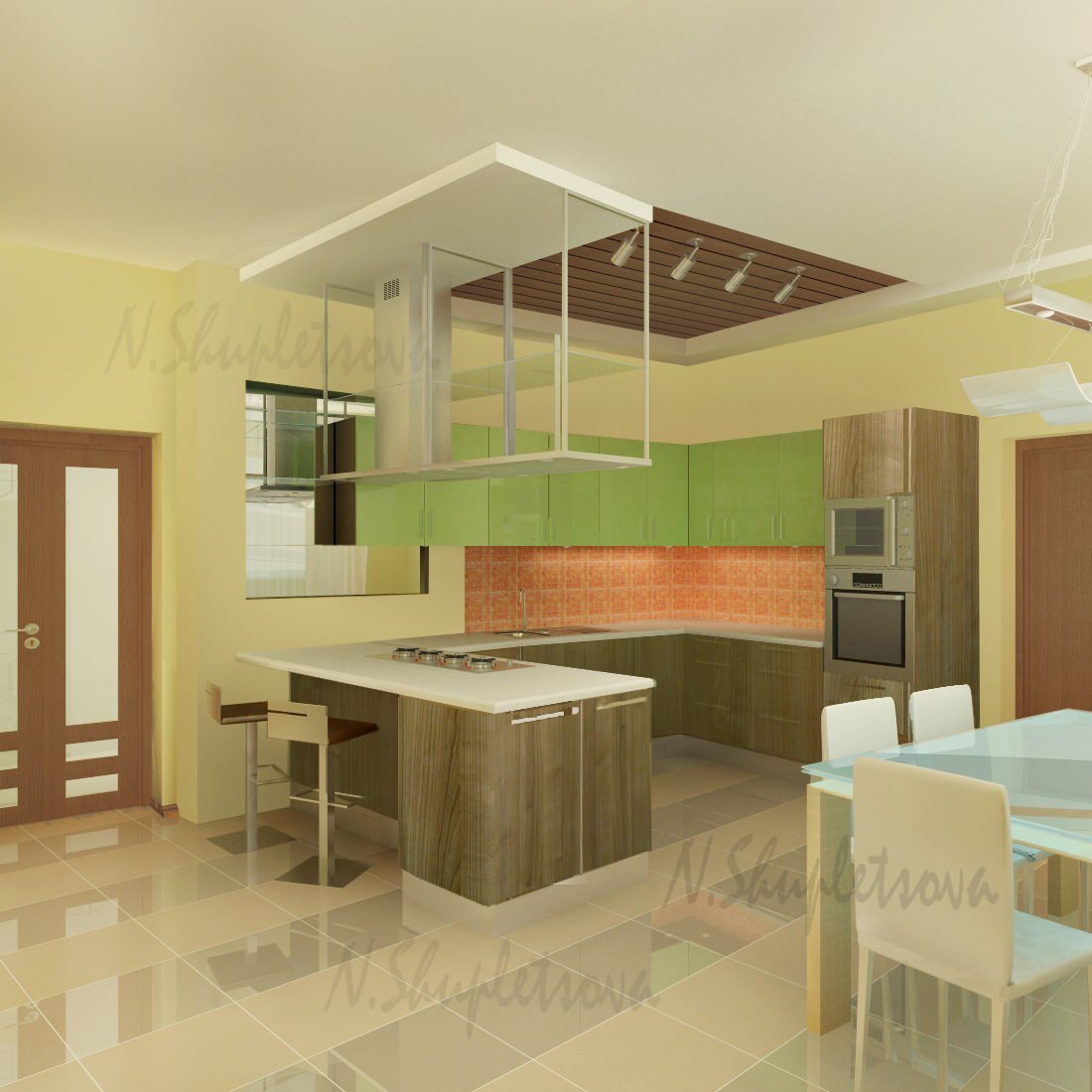 ЭСКИЗЫ коттедж в п.Зуброво