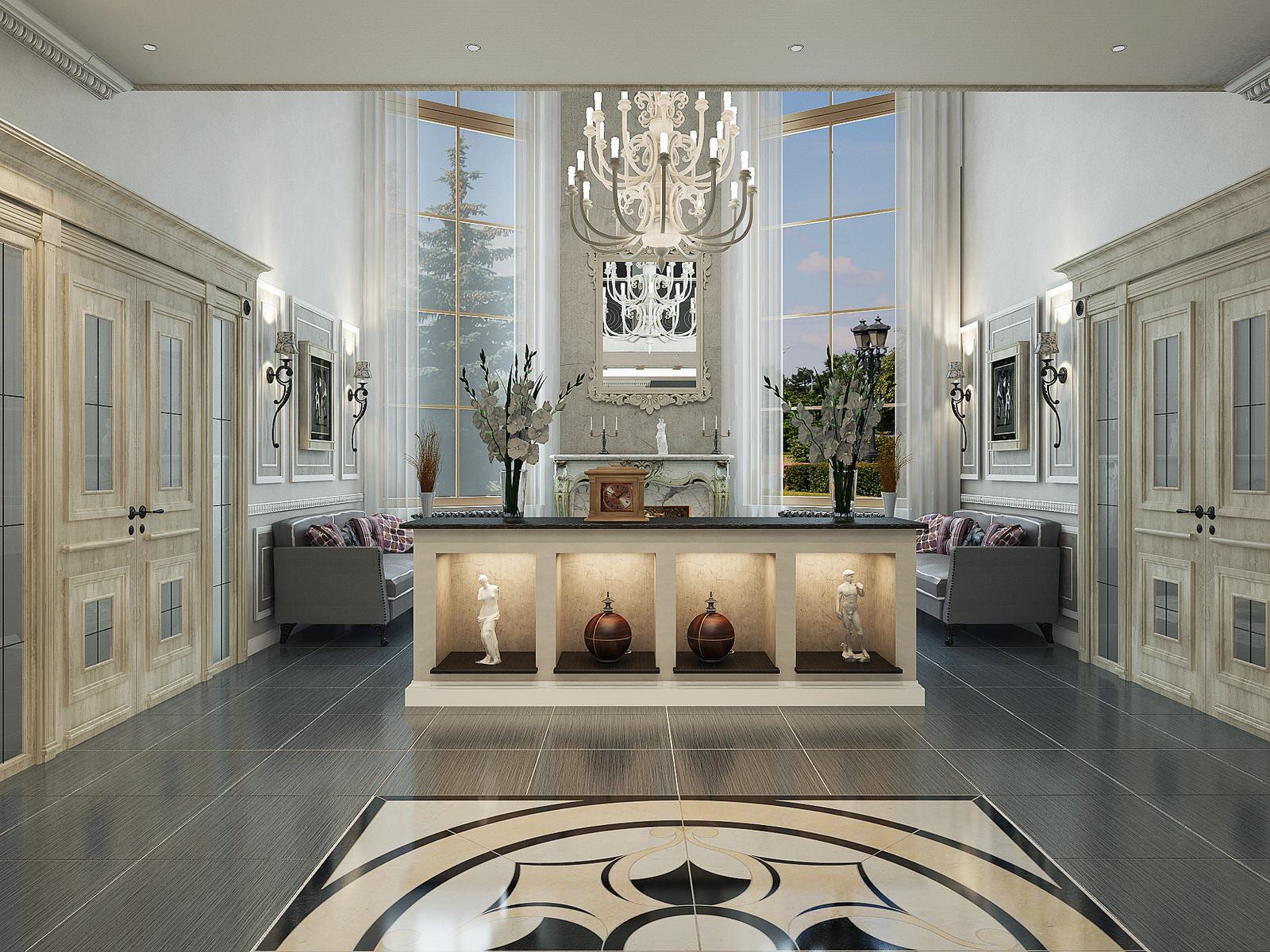 Дизайн проект дома в поселке "Милениум парк"