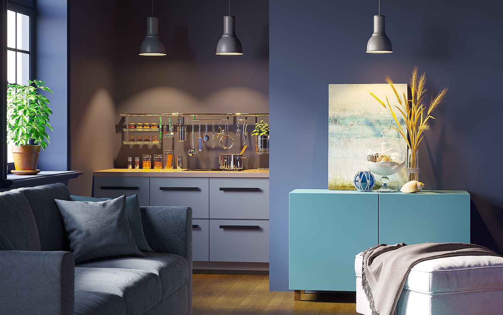 Проект квартиры-студии площадь 30 м