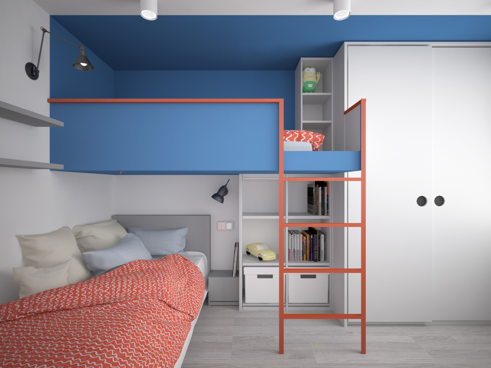 Детская комната для 2х мальчиков