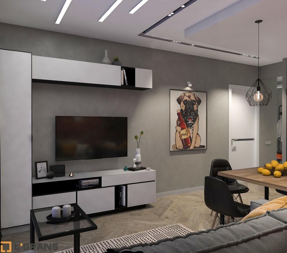 Обложка проекта: Дизайн интерьера 2к. квартиры в ЖК Культура