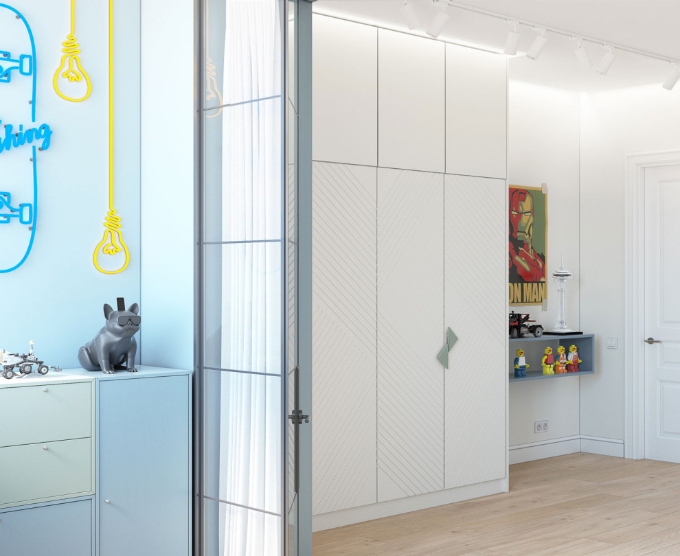 Дизайн интерьера четырехкомнатной квартиры в г. Москва