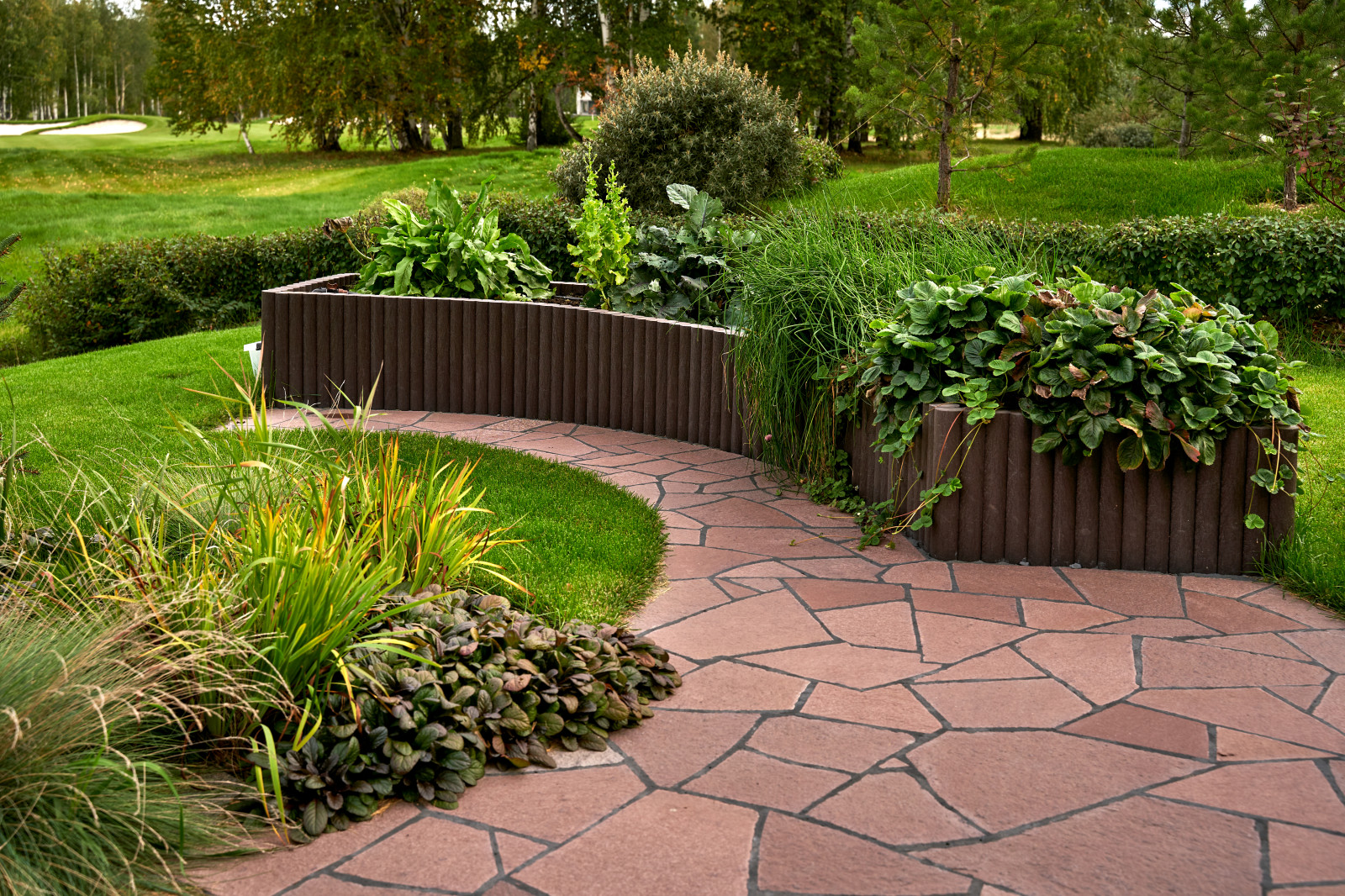 Участок с видом на гольф-поле