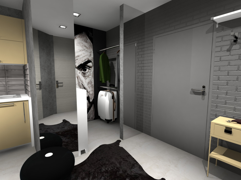 Квартира девушки Бонда