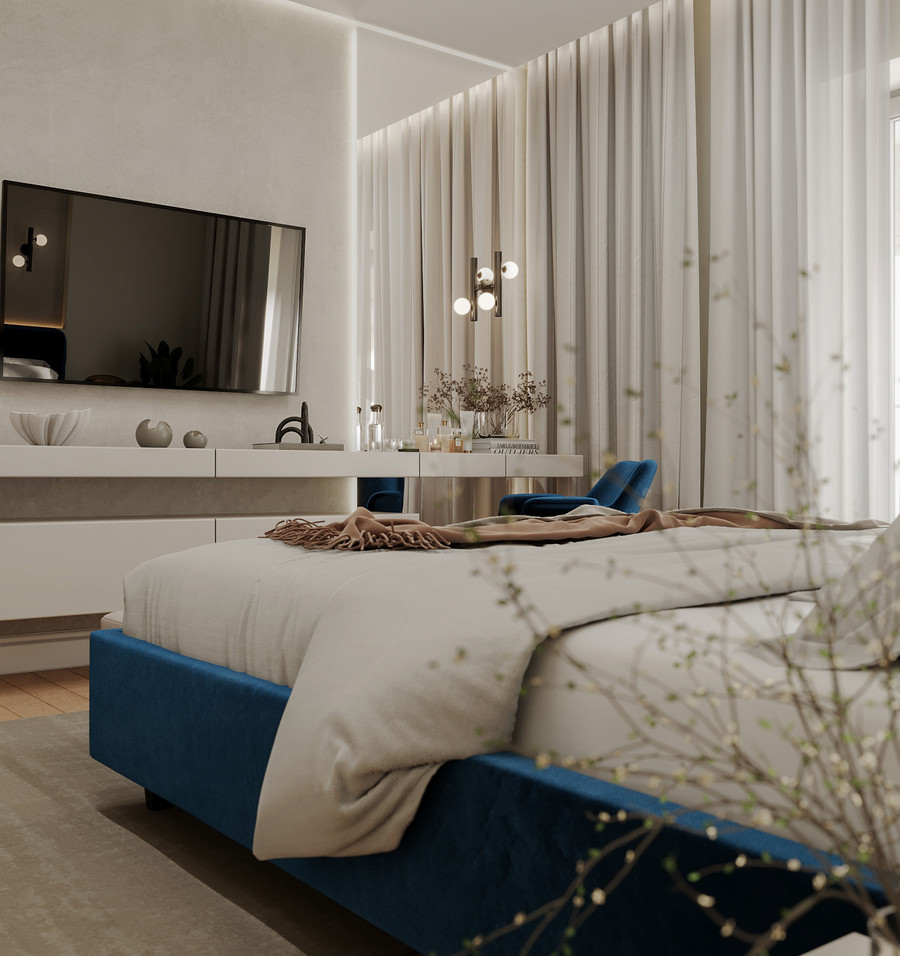 Дизайн-проект трехкомнатной квартиры в современном стиле