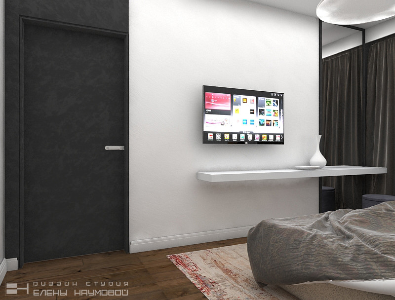 Проект 03 | Квартира для молодого отца с дочкой  | общая площадь 93 кв.м.