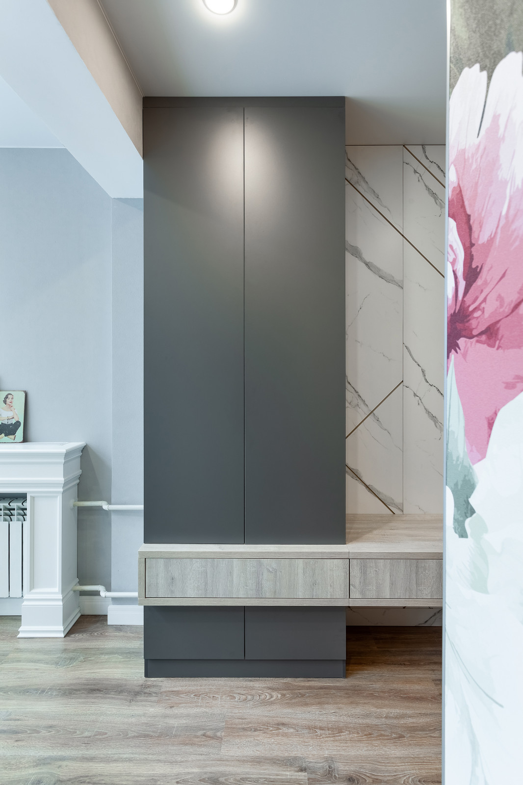 Шкаф можно использовать в качестве гардеробной