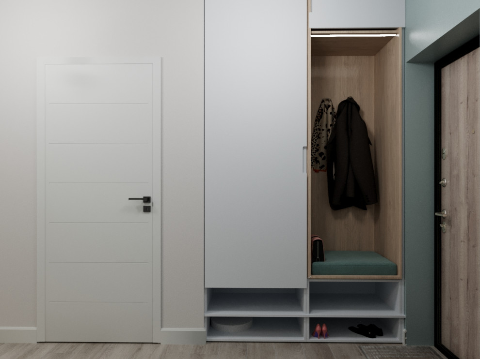 Дизайн квартиры 82 м2 в ЖК Лучи