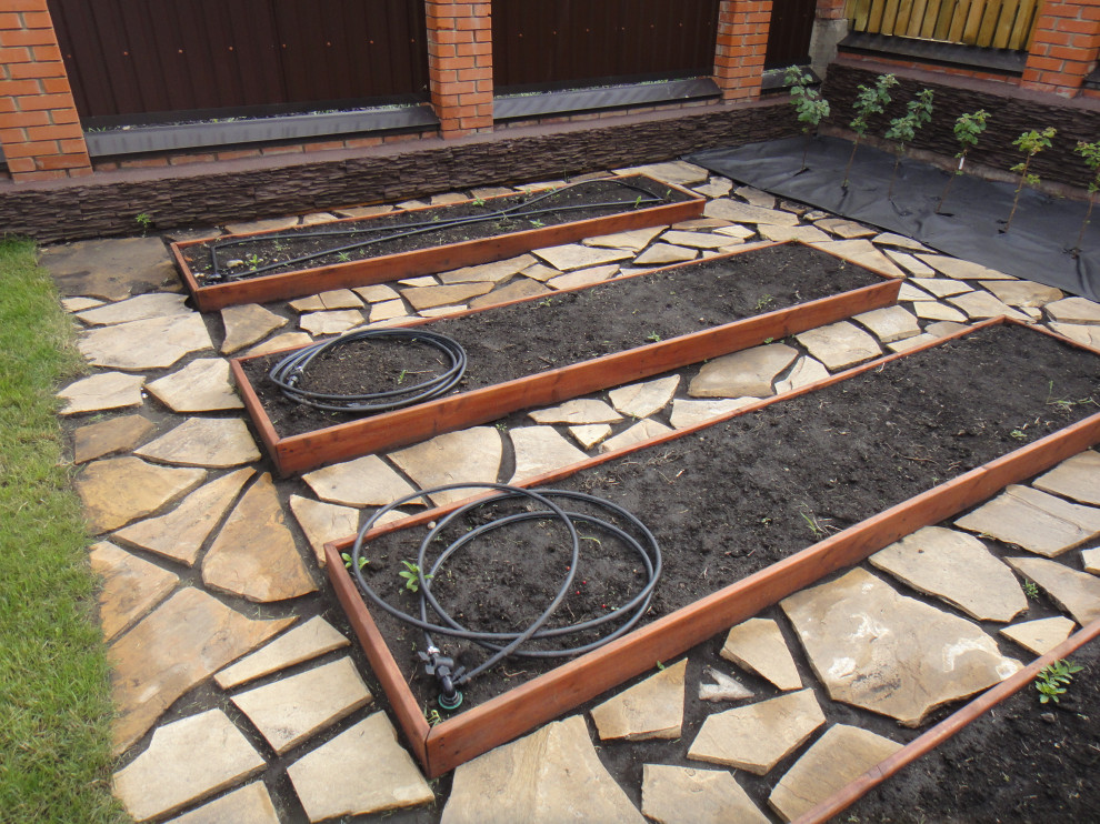 Ландшафтные работы и озеленение участка в Юрге