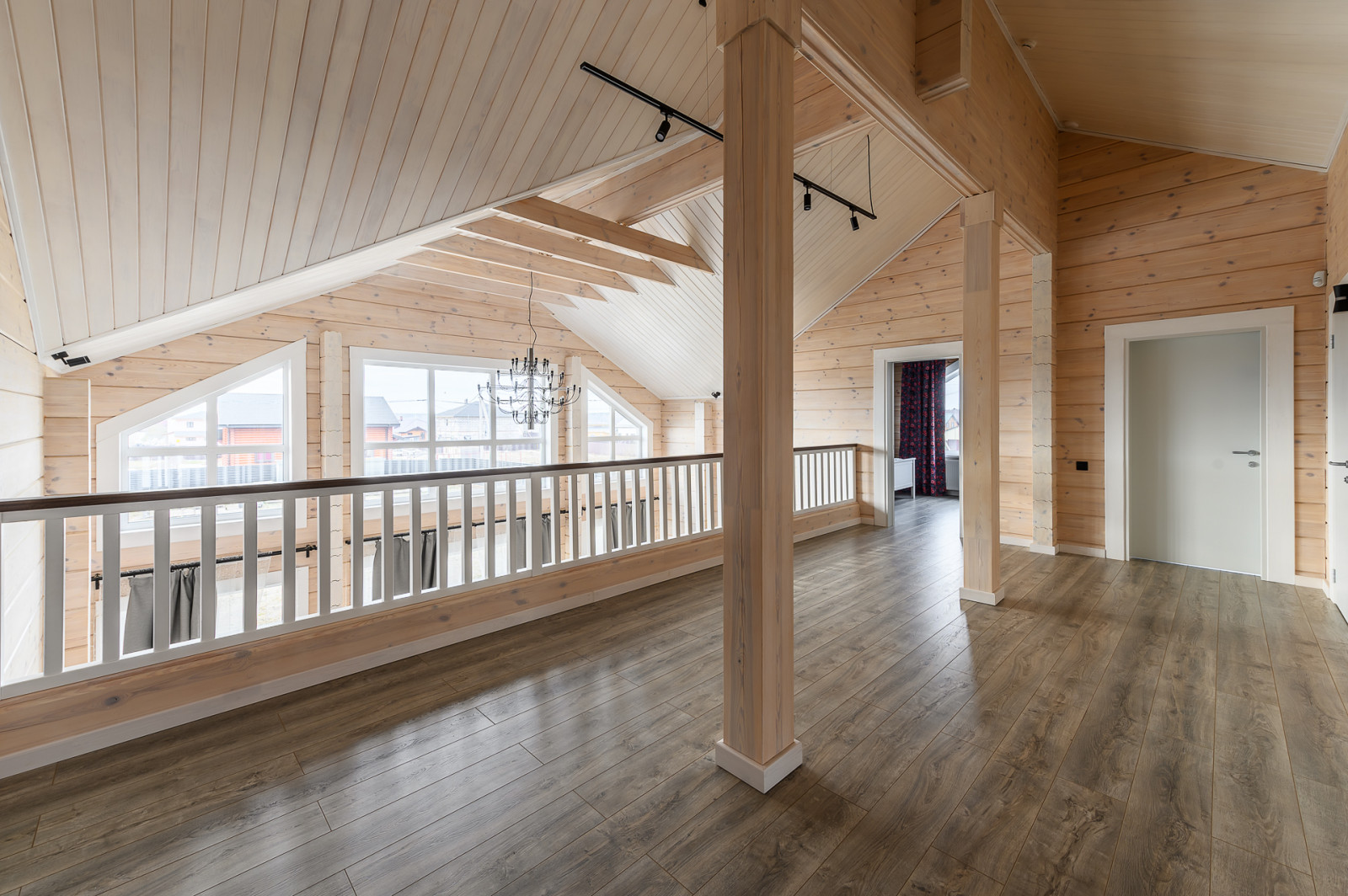 Отделка дома из бруса