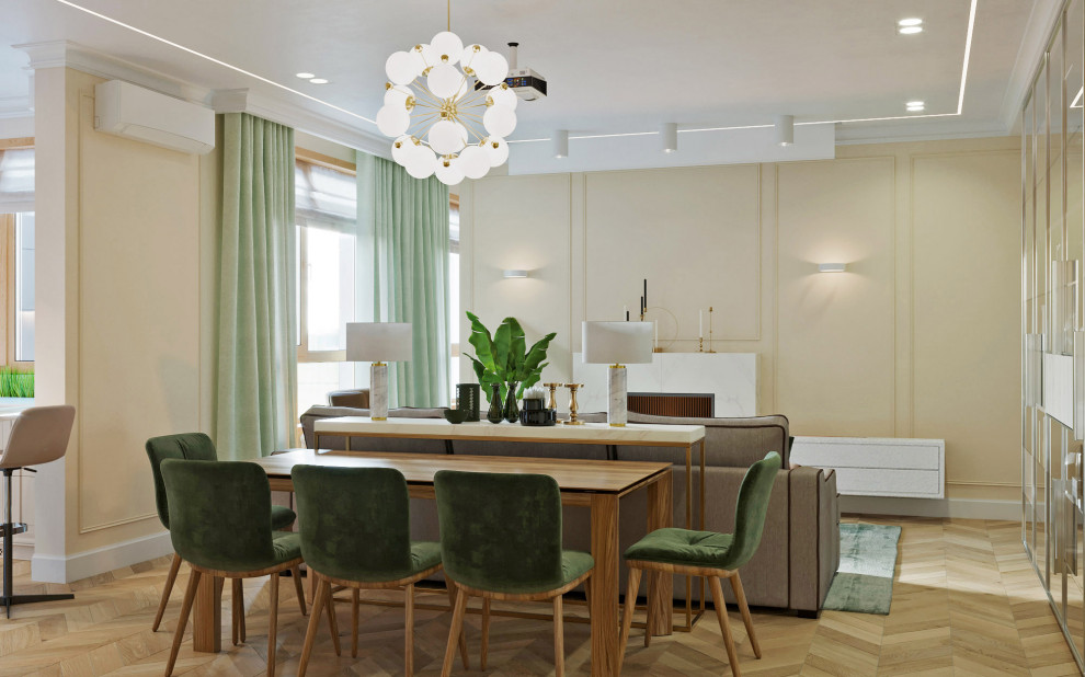 ЖК Тимирязев Парк Кухня-гостиная