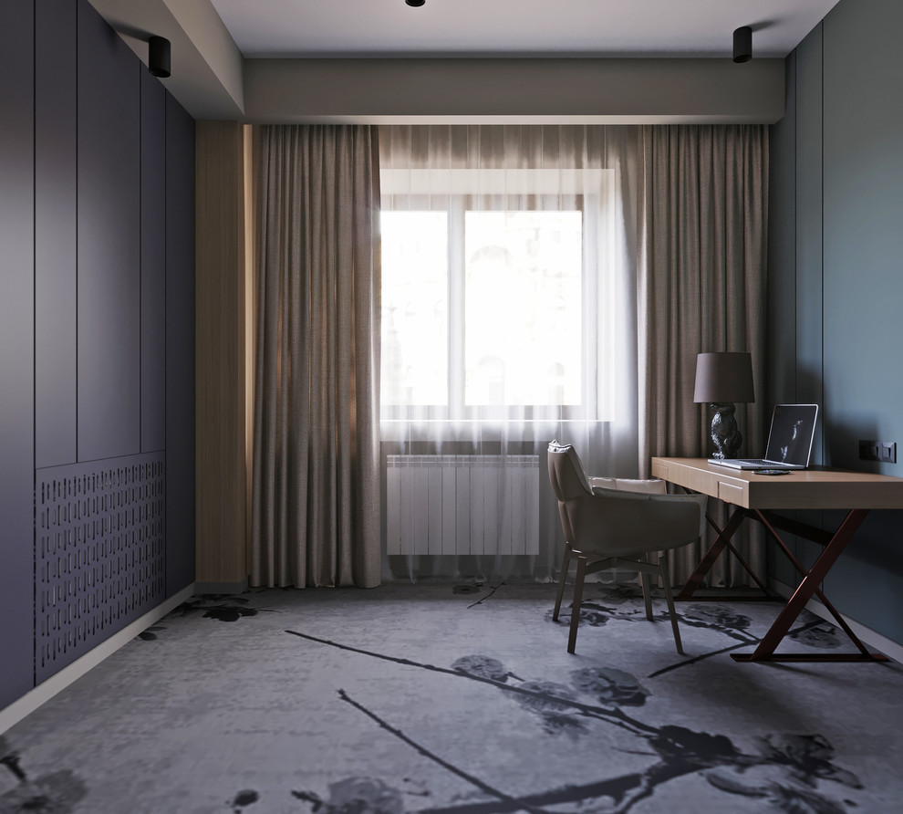 Обложка проекта: Дизайн кабинета с цветами