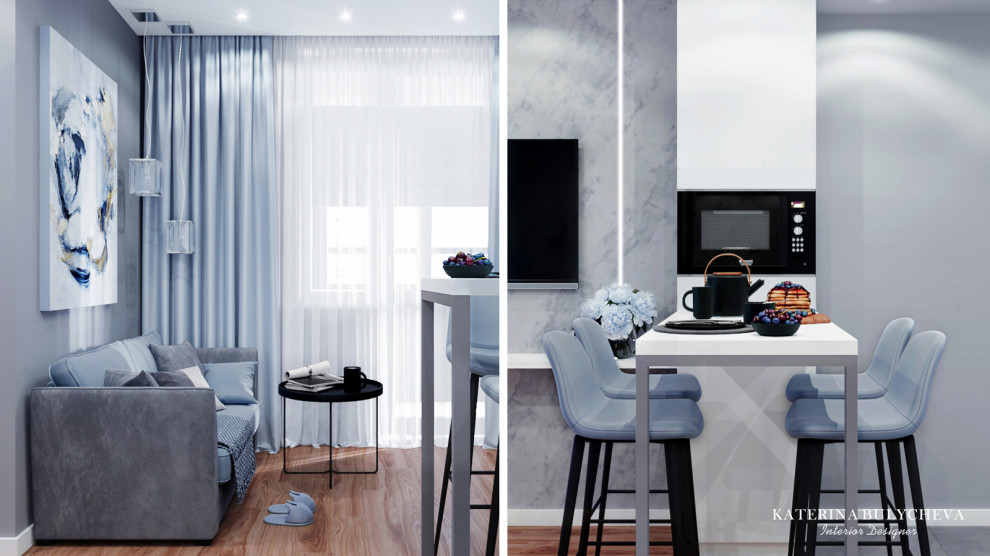 Обложка проекта: Квартира, ЖК "Вернисаж"