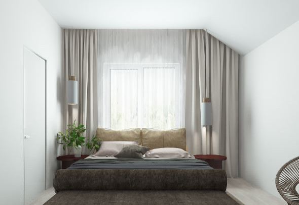 Двухэтажный дом площадью 140м2