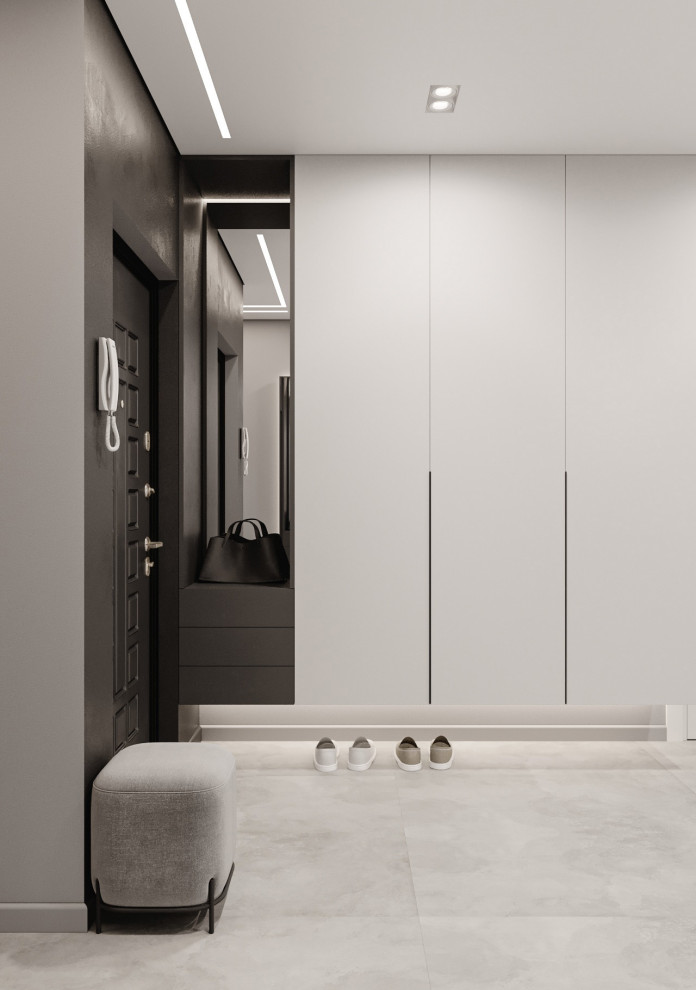 Дизайн-проект трехкомнатной квартиры 80 кв.м. Проект 2024г.