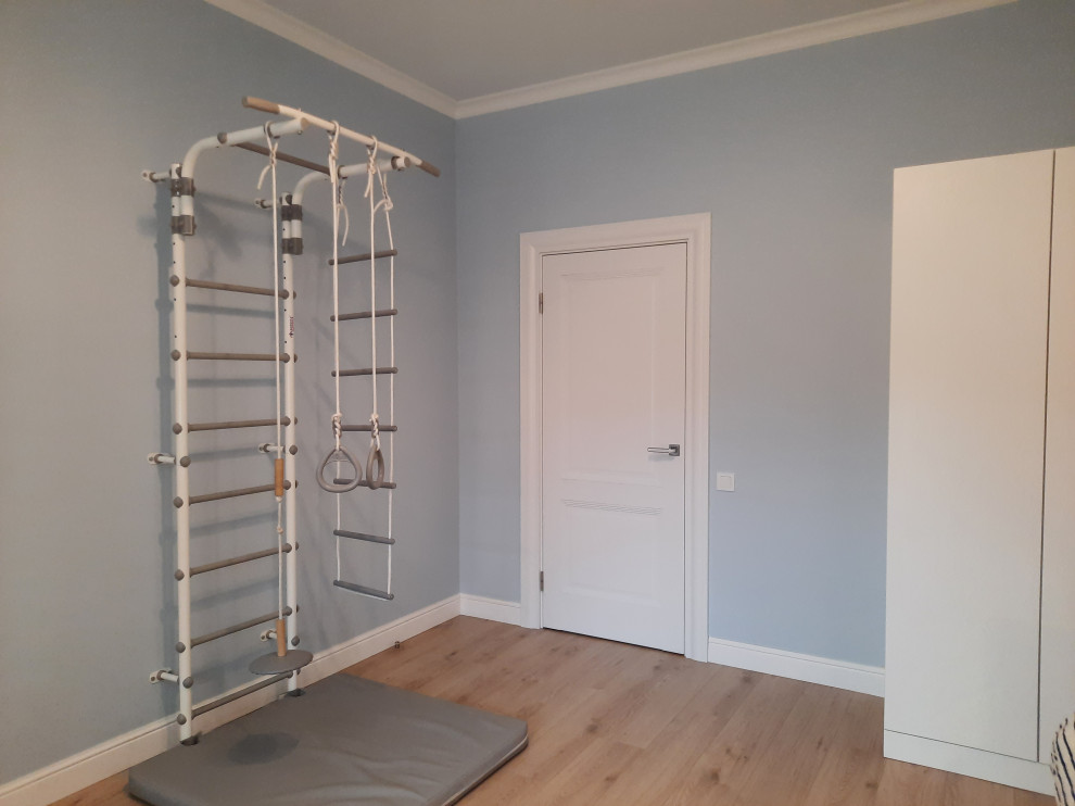 Дизайн-проект квартиры для молодой девушки с сыном в г. Калининграде