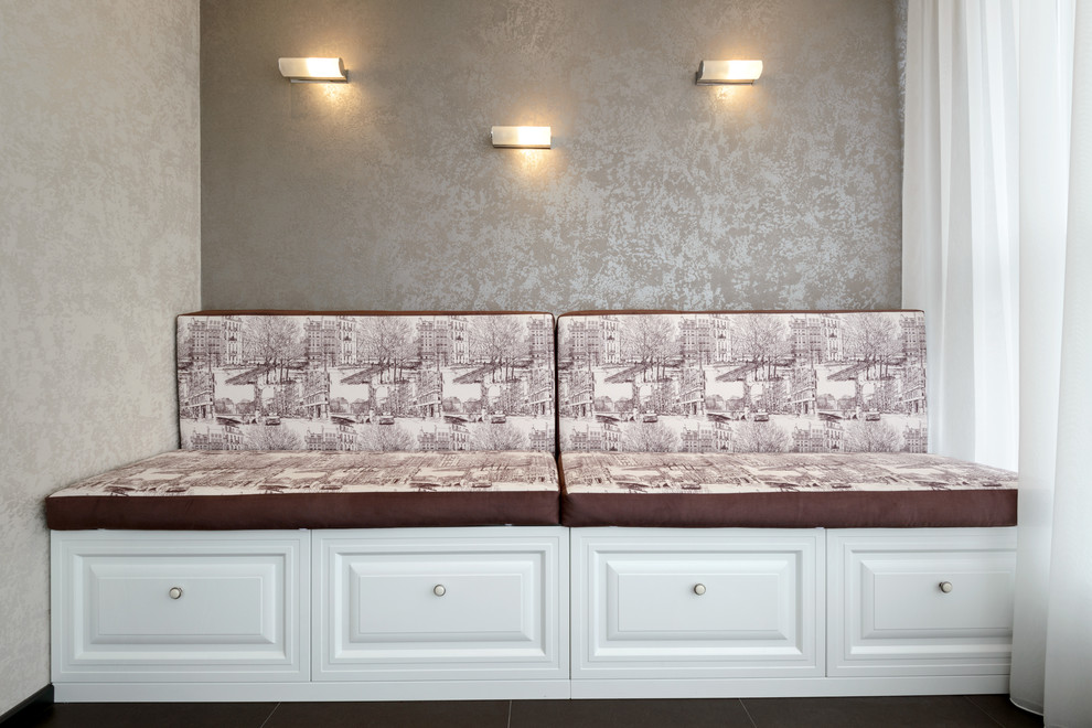 Трехкомнатная квартира-студия в современном стиле