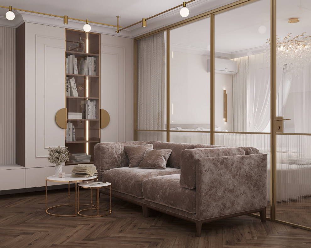 Обложка проекта: Квартира на Георгиевской 95 кв.м