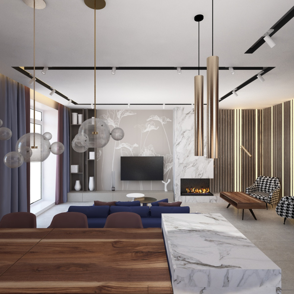 Кухня-гостиная