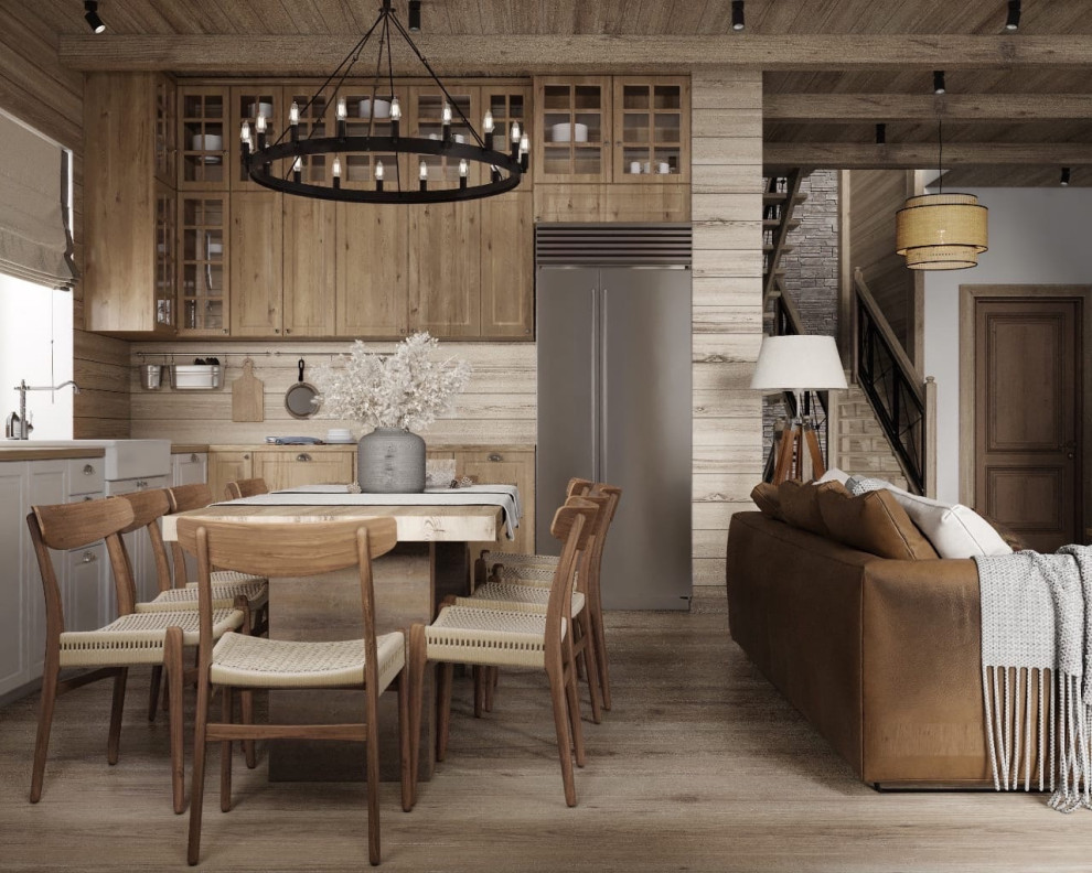 Дом в стиле современное шале