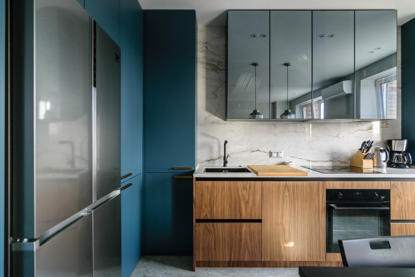 Материалы + стиль: уникальная кухня