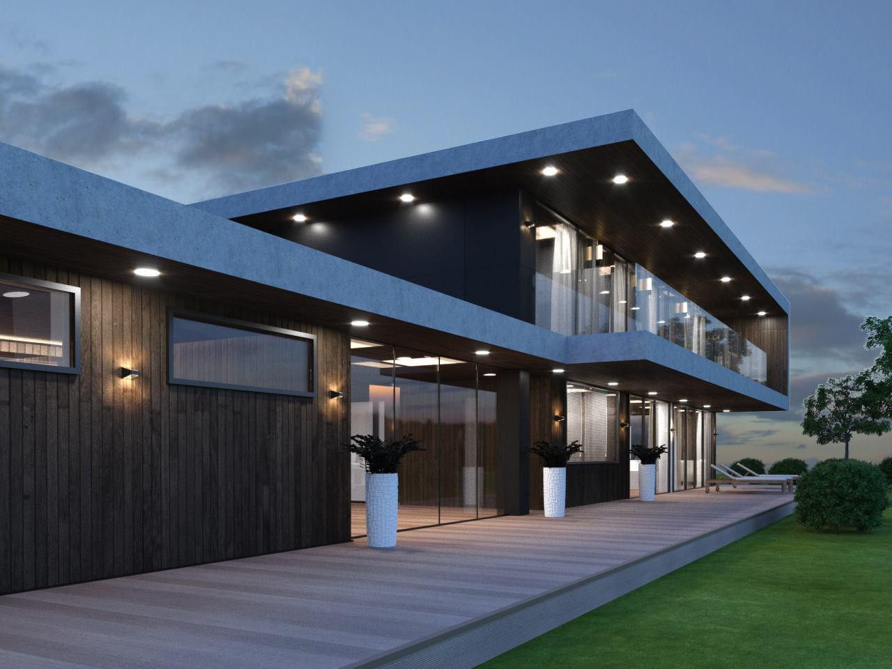 Обложка проекта: Частный дом под Казанью