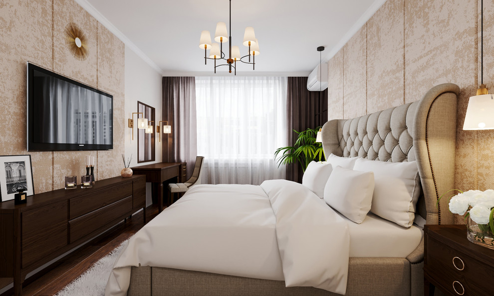 Квартира в ЖК «Золотая звезда» в стиле современная классика. 90м2. 2018