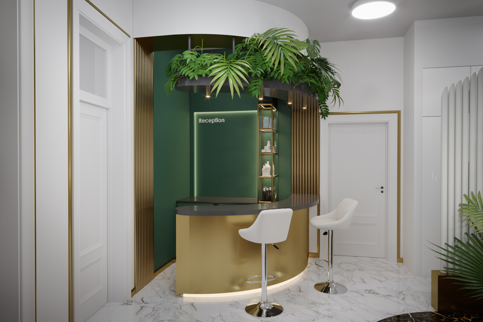 Обложка проекта: Амазонка. Салон красоты / Визуализации.