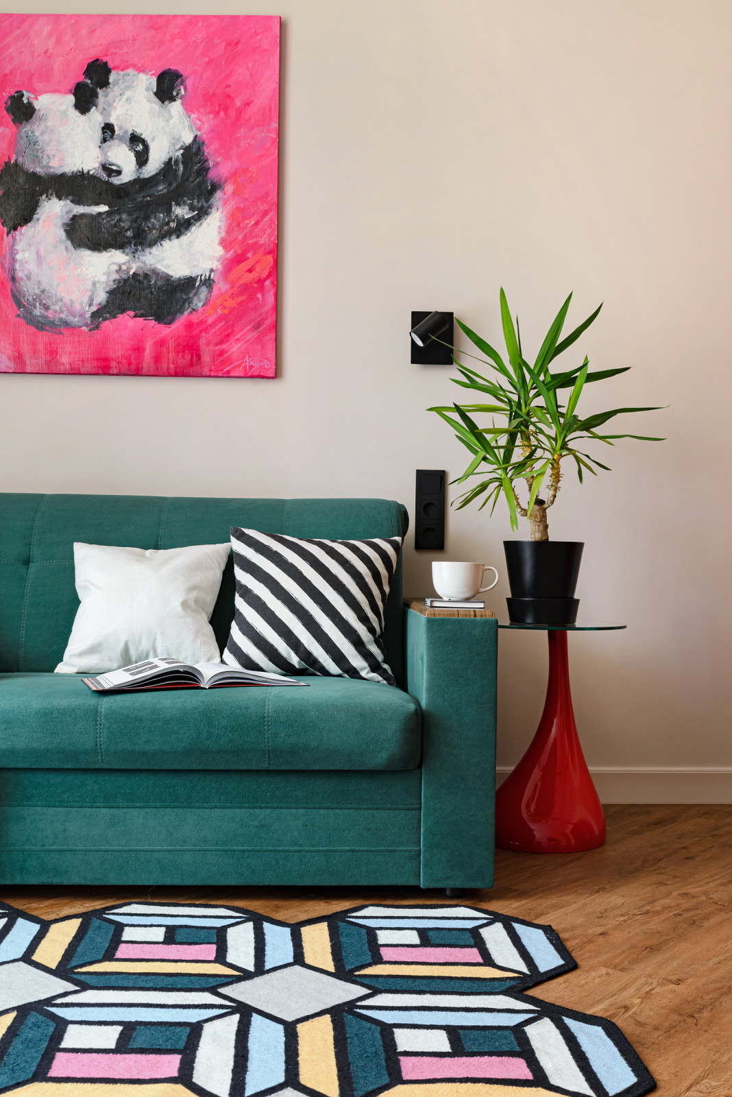 Яркая квартира-студия