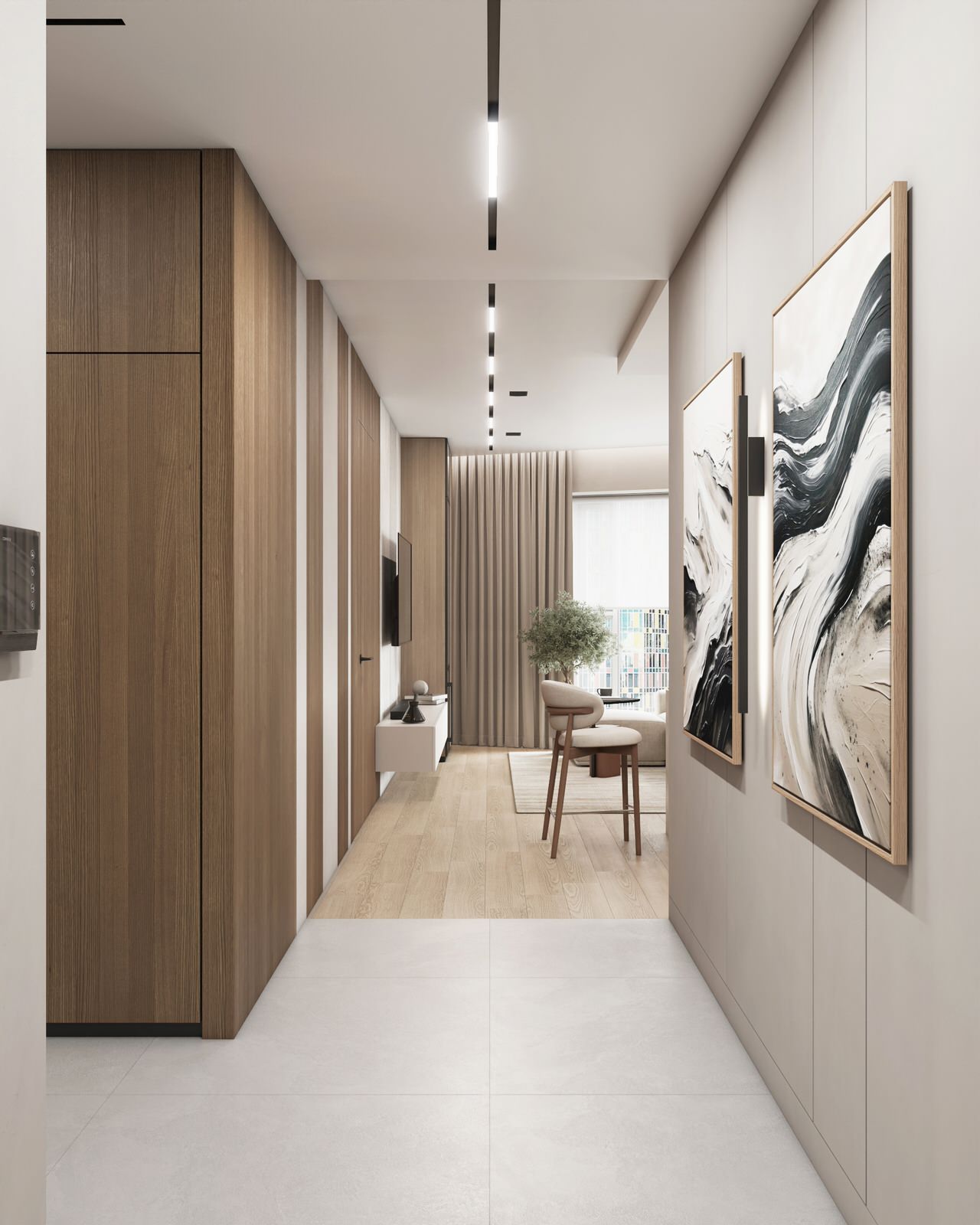 ЖК Sky House, квартира для семьи с двумя детьми