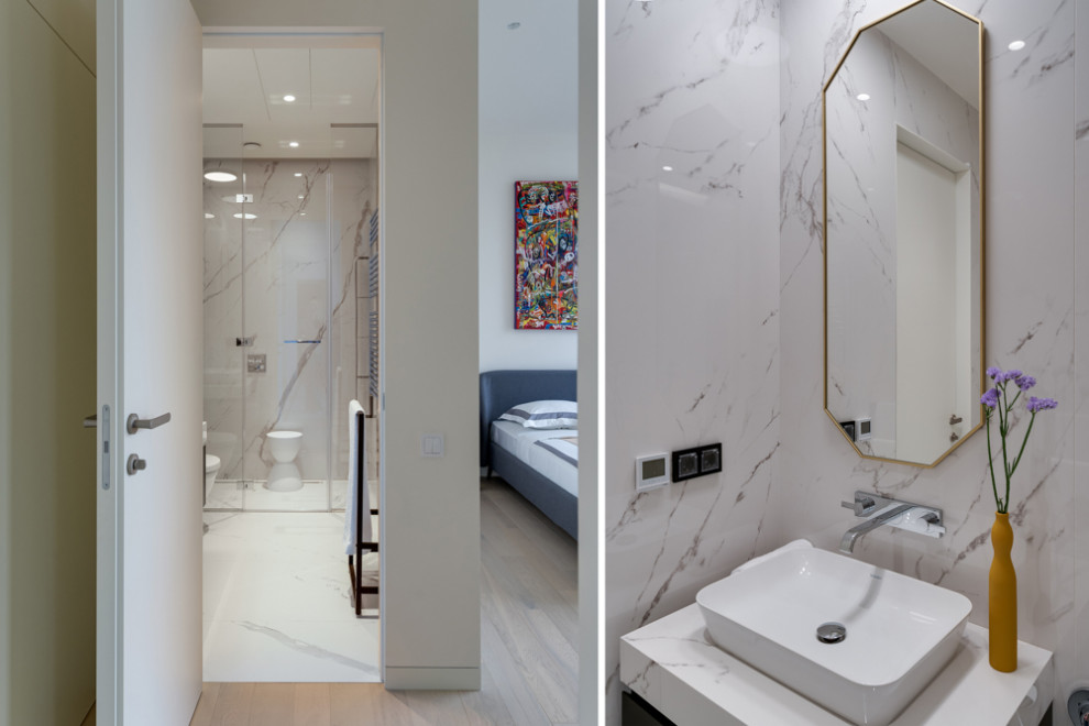 Комплектация и хоумстейджинг в небоскребе Москва Сити, ЖК Capital Towers