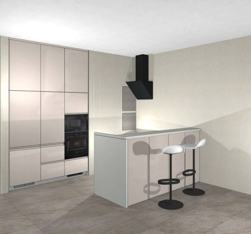 П-образная кухня