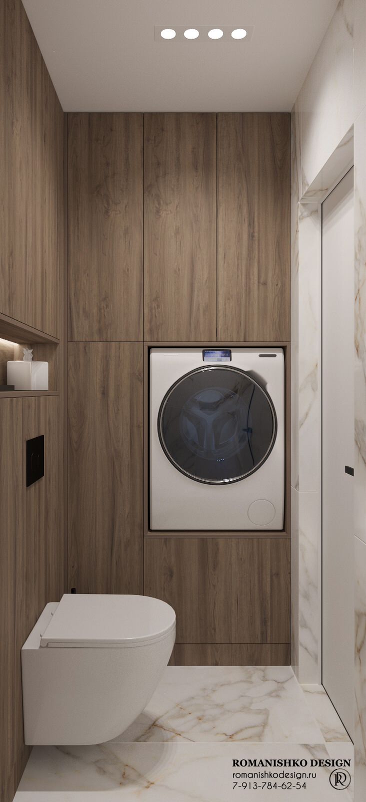 Обложка проекта: Дизайн санузлов жилой квартиры