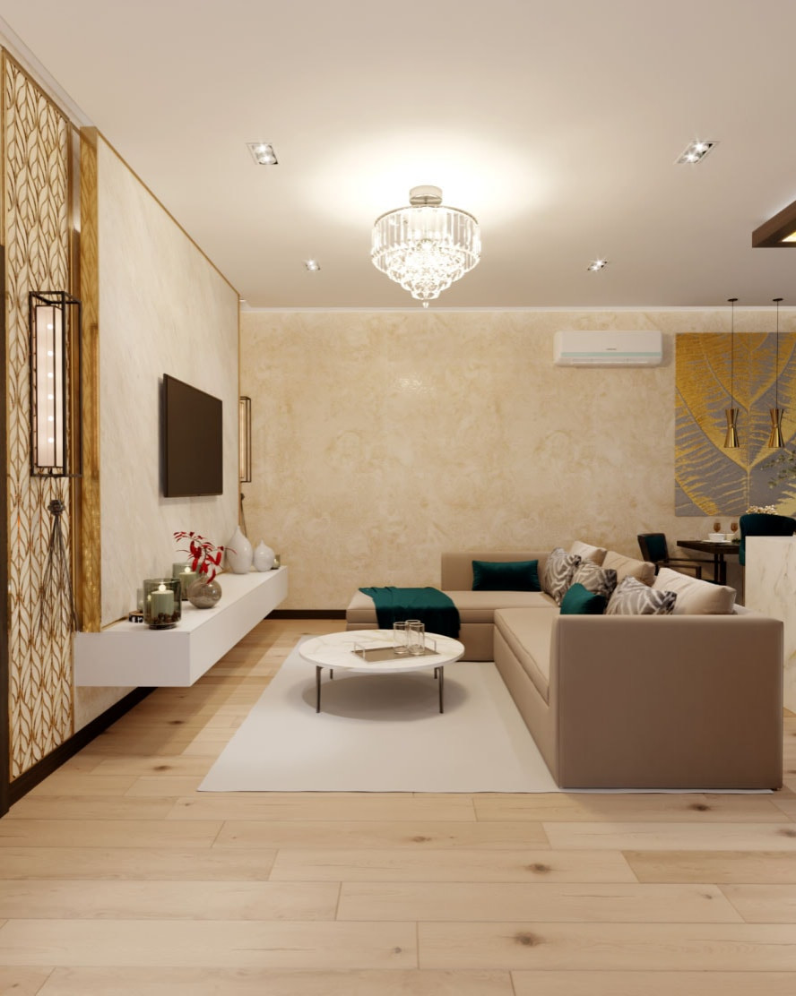 ЖК Скандинавия, 3 комнаты, 105 м²