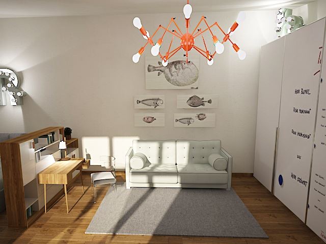 2-floor apartment, 250 sq.m.