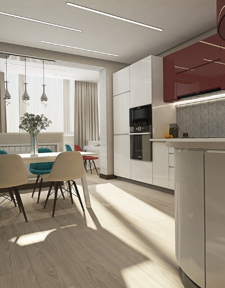 Обложка проекта: Дизайн-проект однокомнатной квартиры