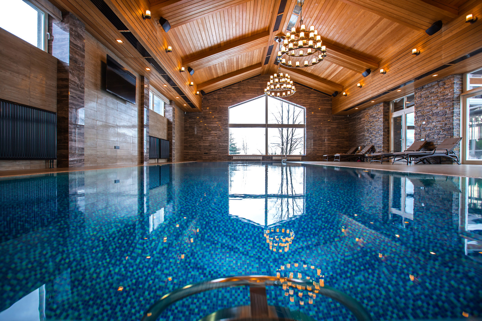 Гостевой домик с сауной и бассейном