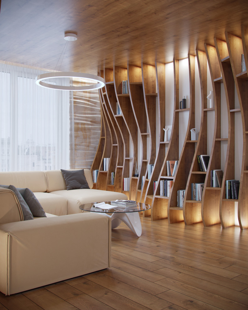 Квартира с волнами