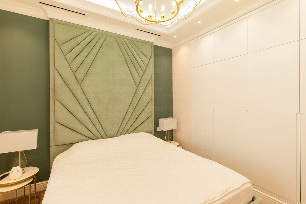 Квартира в ЖК «Актер Гэлакси», 78м², стиль: современная классика. Сочи