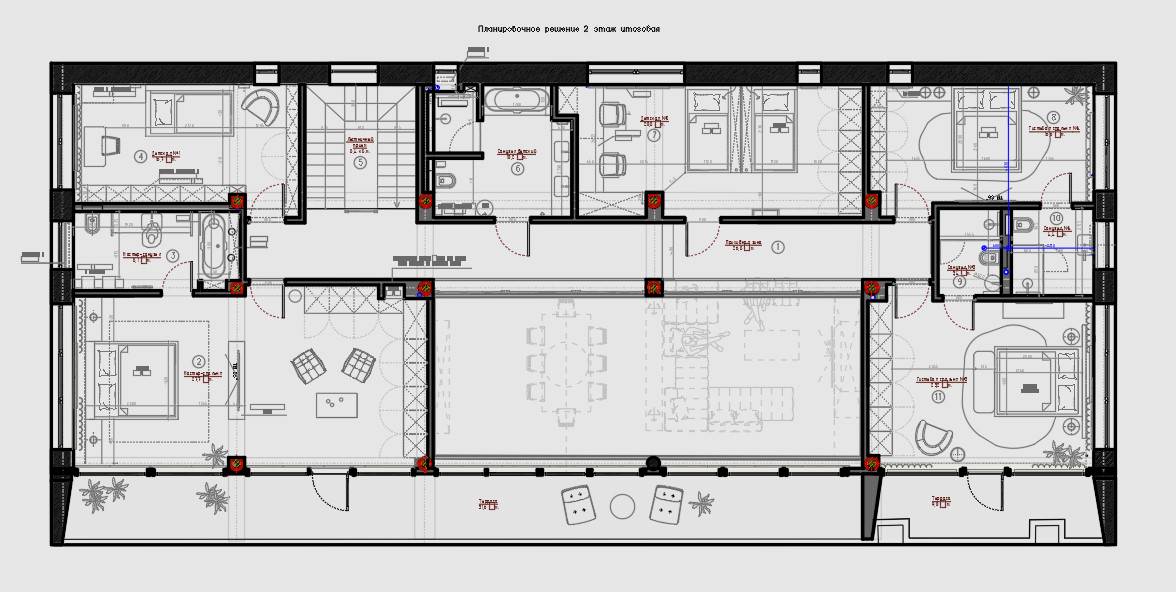 Топаз, частный дом, 525 кв.м.